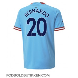 Manchester City Bernardo Silva #20 Hjemmebanetrøje 2022-23 Kortærmet